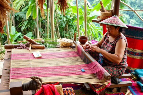 Dayak weaving