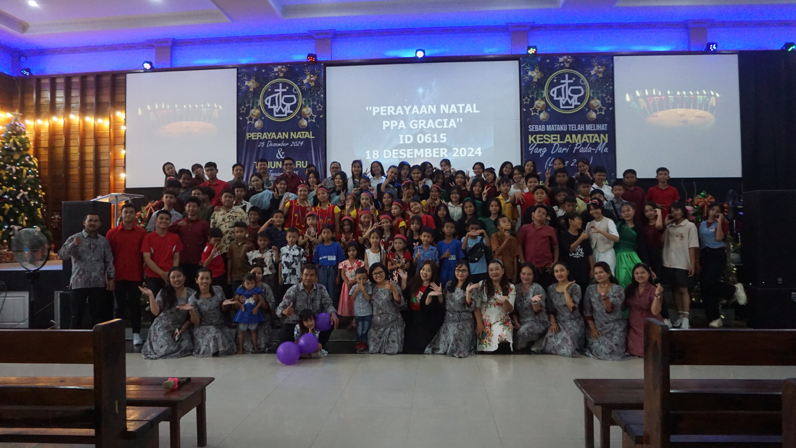 Joyful Christmas Celebration at PPA ID0615 Gracia Sintang: Empowering Children Through Faith and Community