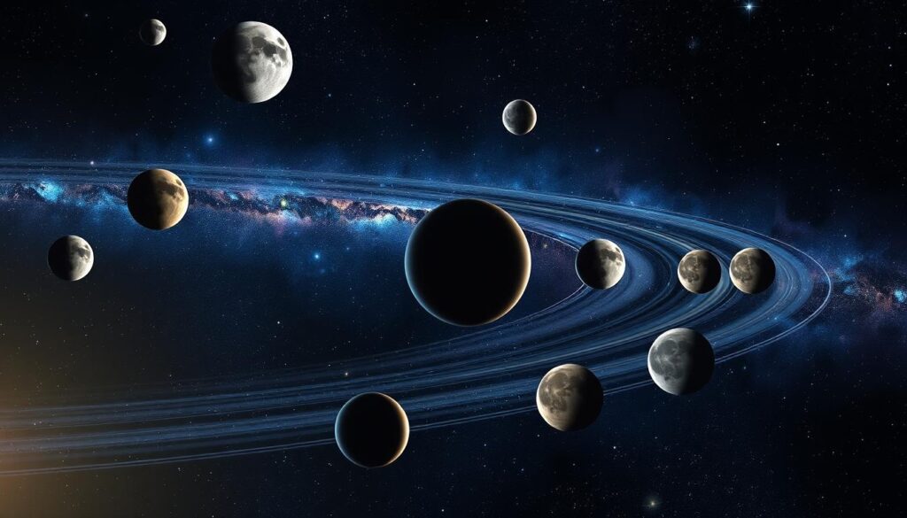 Moons in Solar System